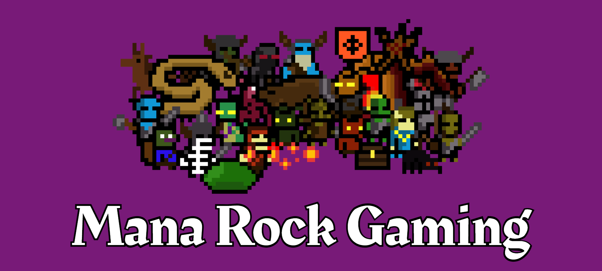 Collection of Mana Rock Gaming Characters